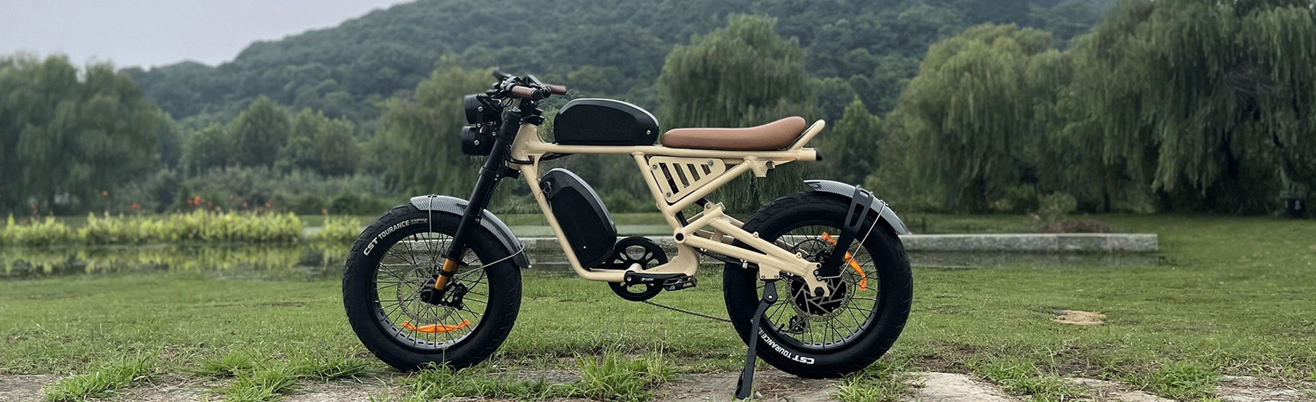 Vintage Style Moped E-Bike - The Ultimate Vintage E-Bike