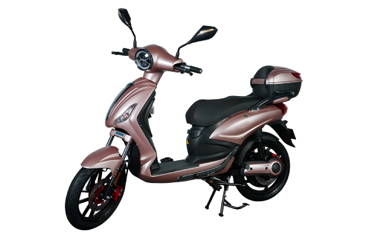 E-Moped with Pedals: Electric Moped for Adults
