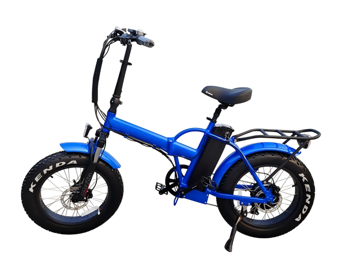 Foldable fat tire electric bike