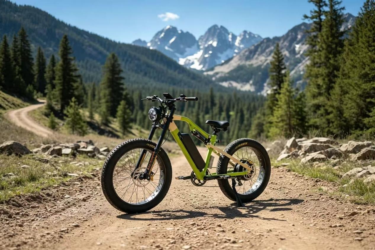 60V 2000W Fat Tire Electric Mountain Bike - Built for Every Adventure