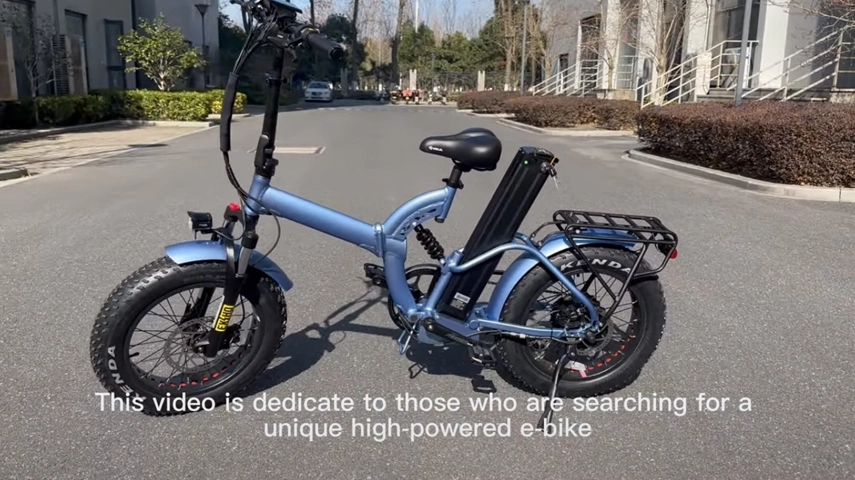 دراجة كهربائية قابلة للطي كهربائية عالية الطاقة