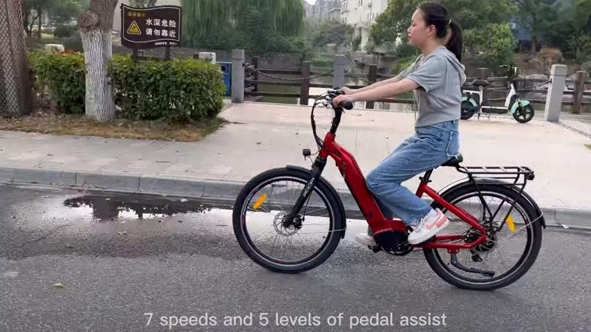 الصين بالجملة 26 بوصة دراجة ركاب كهربائية