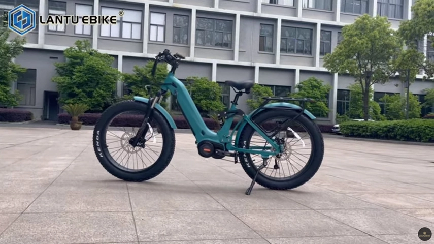 دراجة كهربائية صينية OEM مع محرك منتصف w